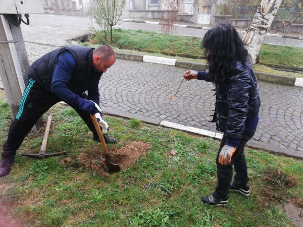 Продължава разкрасяването на град Шипка