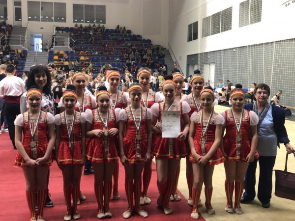 Казанлъшките гимнастички завоюваха много награди в две състезания