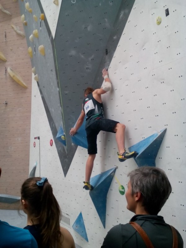 Достойно представяне на катерачите в престижно състезание