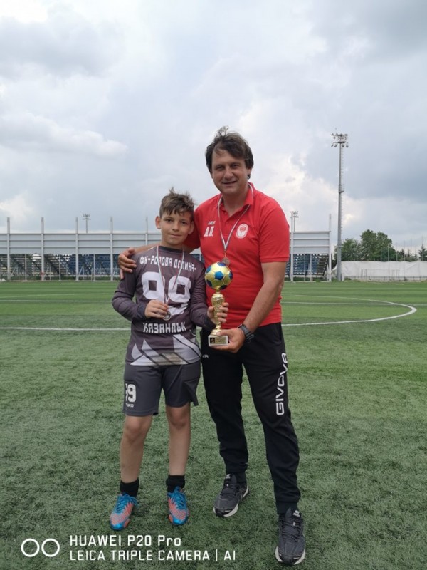 Антим Паральов след спечелената купа “Олимпия“: “Футболът в Казанлък има бъдеще“