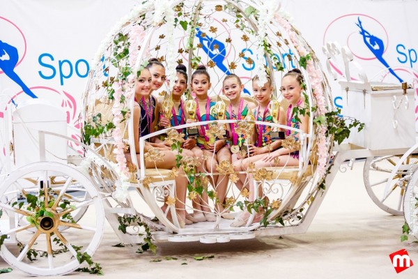 Пълен комплект медали и триумф на гимнастичките ни в  международен турнир 