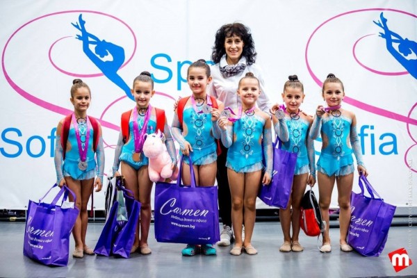 Пълен комплект медали и триумф на гимнастичките ни в  международен турнир 
