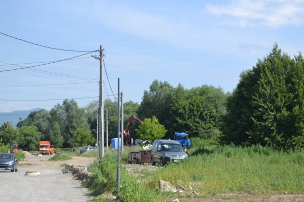  Общината работи по изграждането на улица „Орфей” в квартал „Крайречен”