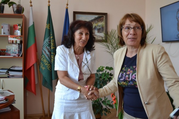 Поздравления от Кмета за директора на Механото