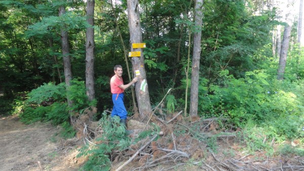 Подновени пътеки край язовир Копринка