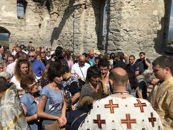 56 години по-късно, Потопената църква отново оживя