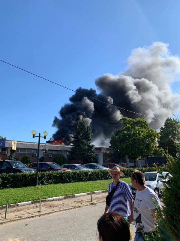 Гори ресторантът на ПРО-ЕАД в Павел баня / обновена