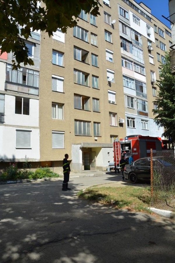 Изпускаща газова бутилка уплаши казанлъчани в Западното тази сутрин