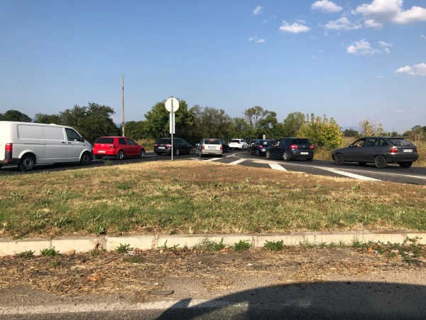 Катастрофа причини задръстване до “Гердеме“