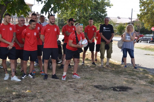 „Първа копка“ на новия Тренировъчен мини футболен комплекс в Казанлък!