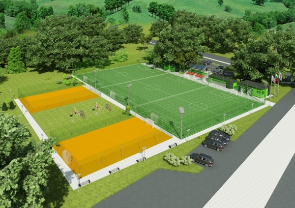 „Първа копка“ на новия Тренировъчен мини футболен комплекс в Казанлък!