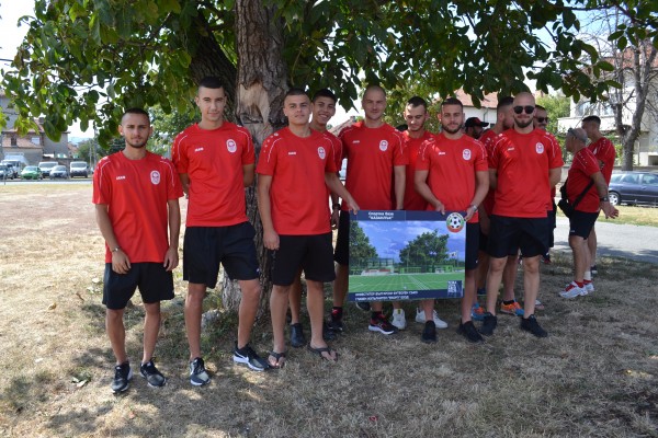 „Първа копка“ на новия Тренировъчен мини футболен комплекс в Казанлък!