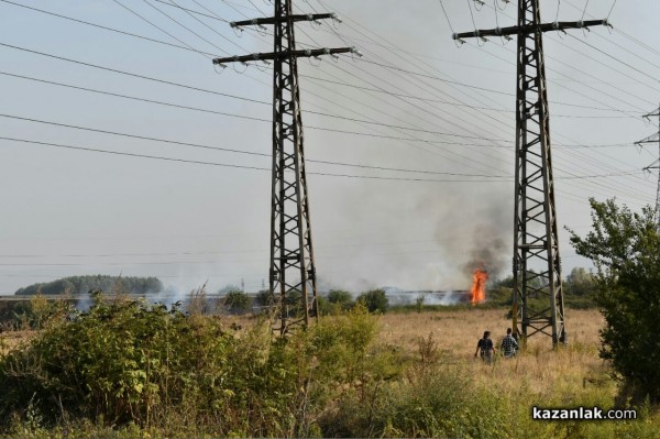 Отново пожар до околовръстното. Шофирайте с повишено внимание