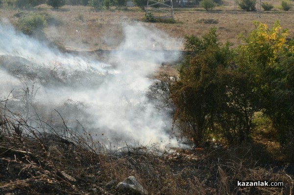 Отново пожар до околовръстното. Шофирайте с повишено внимание