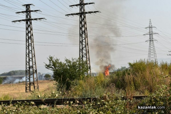 Отново пожар до околовръстното. Шофирайте с повишено внимание