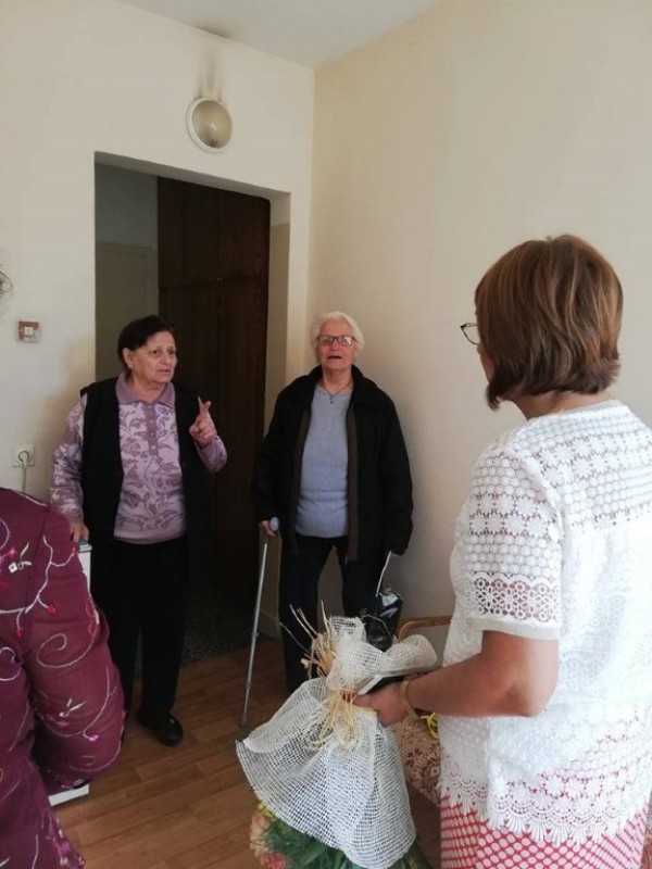 Кметът Галина Стоянова посети новообзаведената сграда на Дом за стари хора „Петьо Ганин“ в Казанлък