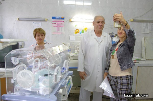 Казанлъшката болница се сдоби с чисто нов кувьоз