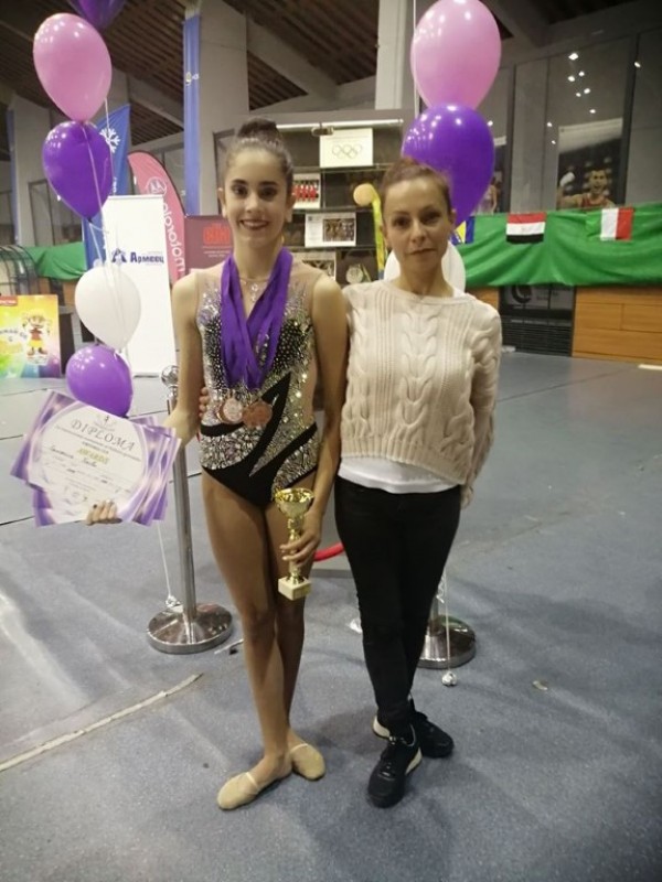 Малките грации с блестящо представяне на международен турнир