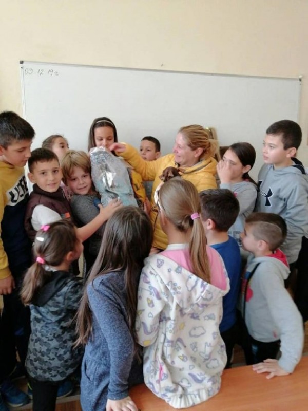 Ученици от “Кулата“ с жест към бездомните животни. Дариха кучешки дом