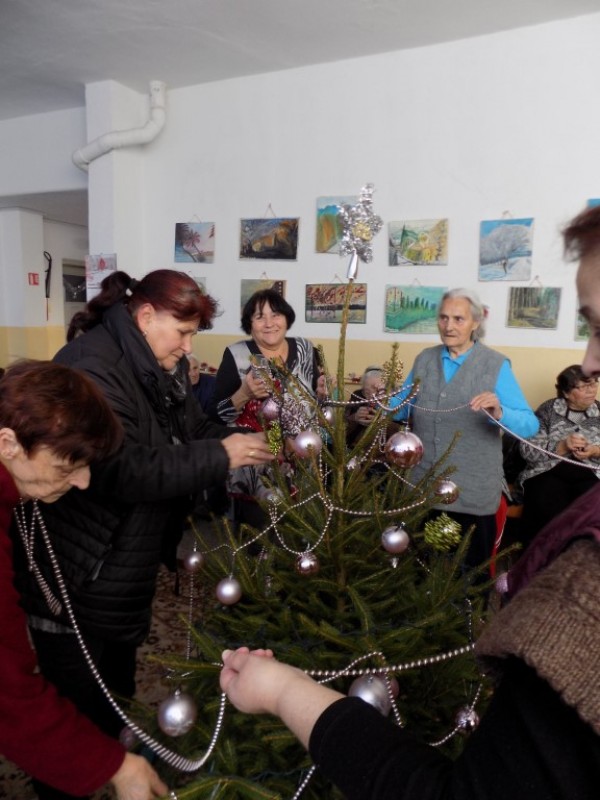 Грейна Коледната елха в Дом 3