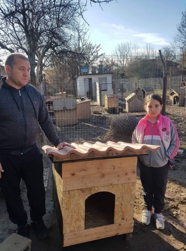 Ученици от “Кулата“ с жест към бездомните животни. Дариха кучешки дом