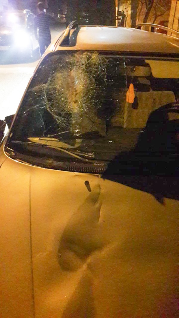 Каруца помля джип в Горно Сахране