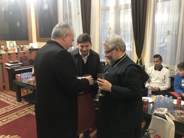 Митрополит Киприан се срещна с най-малкия иподякон в епархията