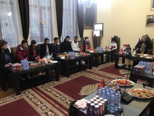 Митрополит Киприан се срещна с най-малкия иподякон в епархията