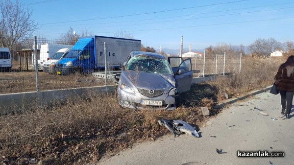 Жена пострада в катастрофа до Арсенал