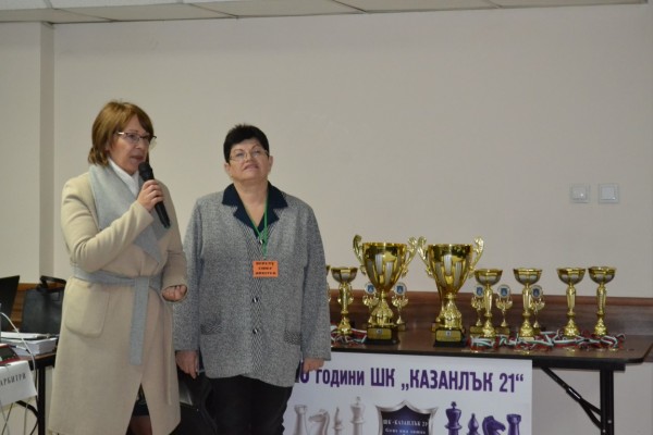 Кметът на Казанлък поздрави участниците в детския турнир по шахмат