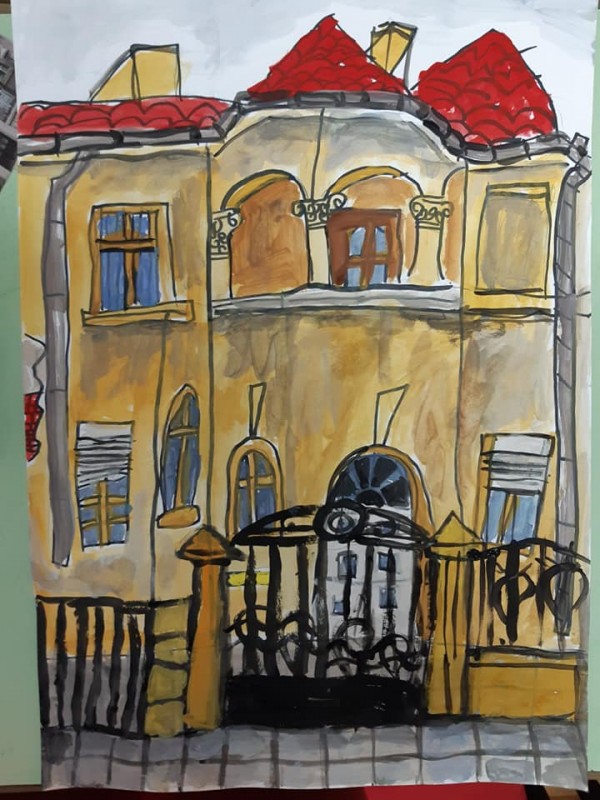 Малки художници запечатаха архитектурното богатство на Долината върху платна