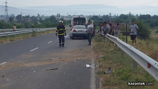 Втора катастрофа за час. Този път на околовръстното