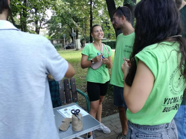 Трета поредна седмица мобилната “Творителница“ бе в Розариума
