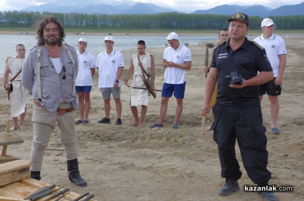 Птицеглавият кораб и тракийски войни бяха официално представени на яз. Копринка