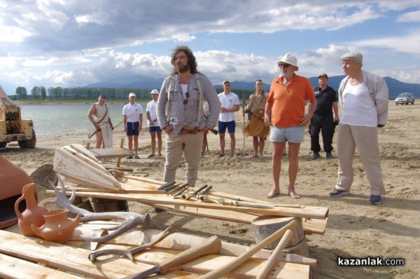 Птицеглавият кораб и тракийски войни бяха официално представени на яз. Копринка
