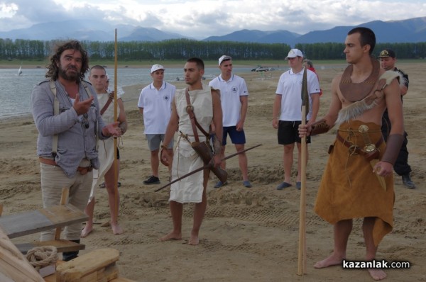 Птицеглавият кораб и тракийски войни бяха официално представени на яз. Копринка
