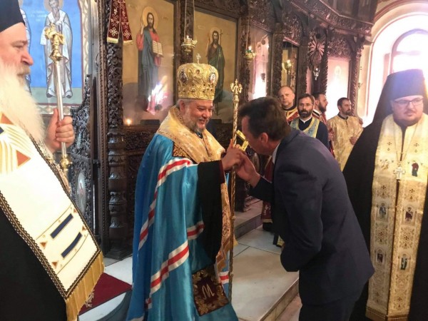 С празничен молебен митрополит Киприан отбеляза своя имен ден