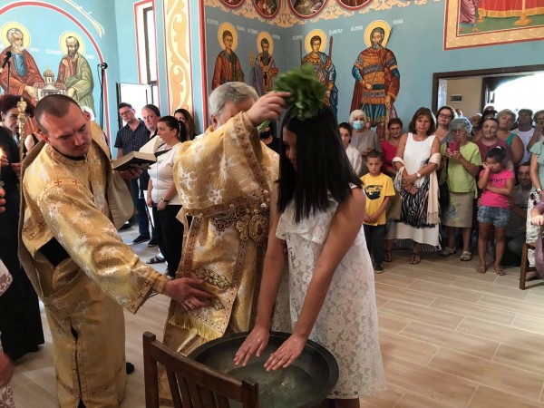 Митрополит Киприан освети храм “Св. Атанасий“ в село Виден