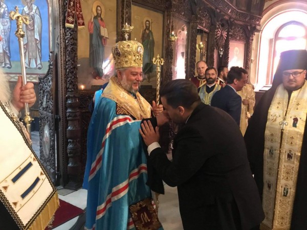 С празничен молебен митрополит Киприан отбеляза своя имен ден