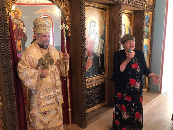 Митрополит Киприан освети храм “Св. Атанасий“ в село Виден