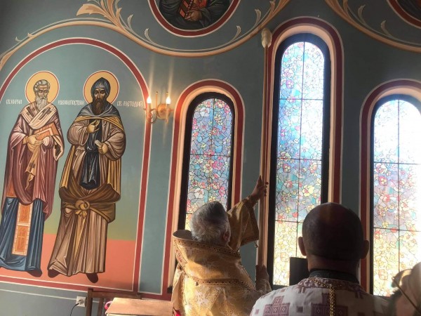 Митрополит Киприан освети храм “Св. Атанасий“ в село Виден