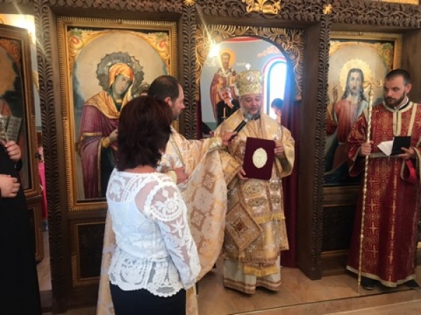 Митрополит Киприан освети храм “Св. Атанасий“ в село Виден