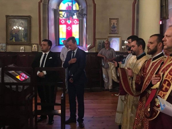 С празничен молебен митрополит Киприан отбеляза своя имен ден