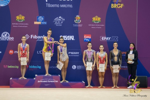 Триумф на грациите на Казанлък на Държавно първенство