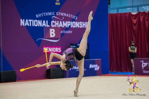 Триумф на грациите на Казанлък на Държавно първенство