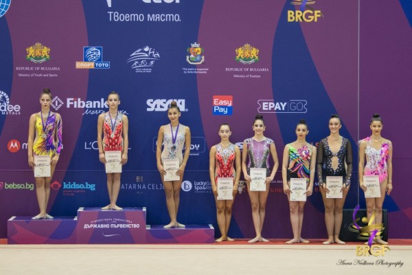 Триумф на грациите на Казанлък на Държавно първенство