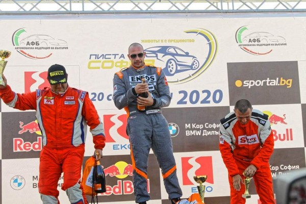 Кольо Карастоянов от АСК Дамасцена-Казанлък с победа на Писта София