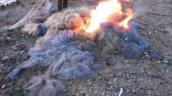 Тридневно наблюдение, спасена трофейна риба и извадени метри бракониерски мрежи на Жребчево и Тунджа