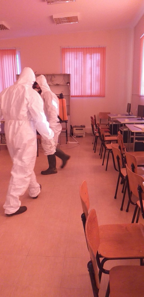 Днес пълна дезинфекция и в ОУ “Кулата“