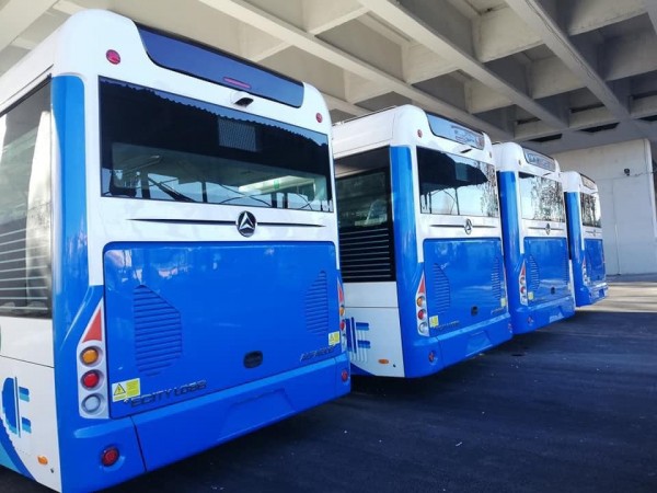 Електробусите вече са в Казанлък